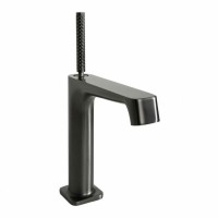 Смеситель для раковины Hansberge H1090, графит