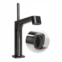 Смеситель для раковины Hansberge H1090, графит