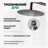 Душевая система Grocenberg GB7099, графит