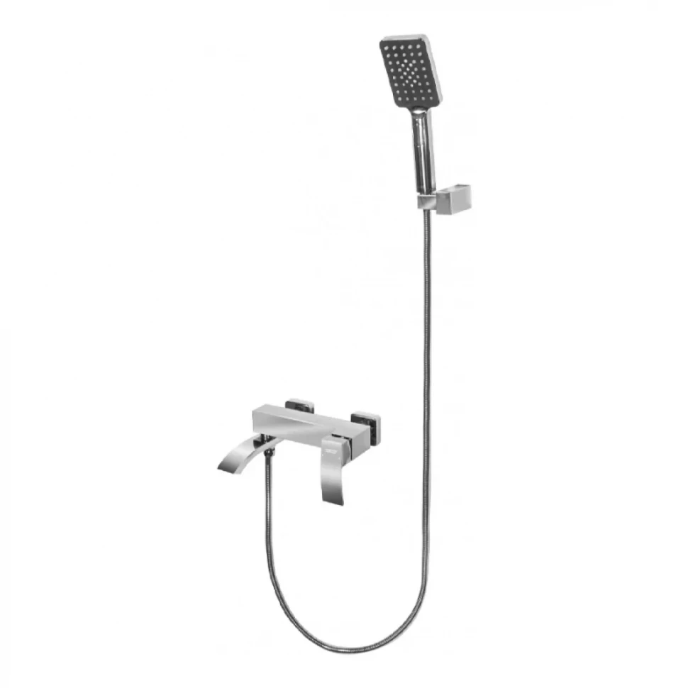 Смеситель для ванны с ручным душем Grocenberg GB8007, хром