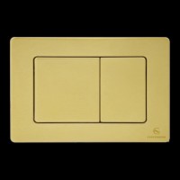 Инсталляция для унитаза с кнопкой для смыва Grocenberg GS3050-KM3080MG, матовое золото