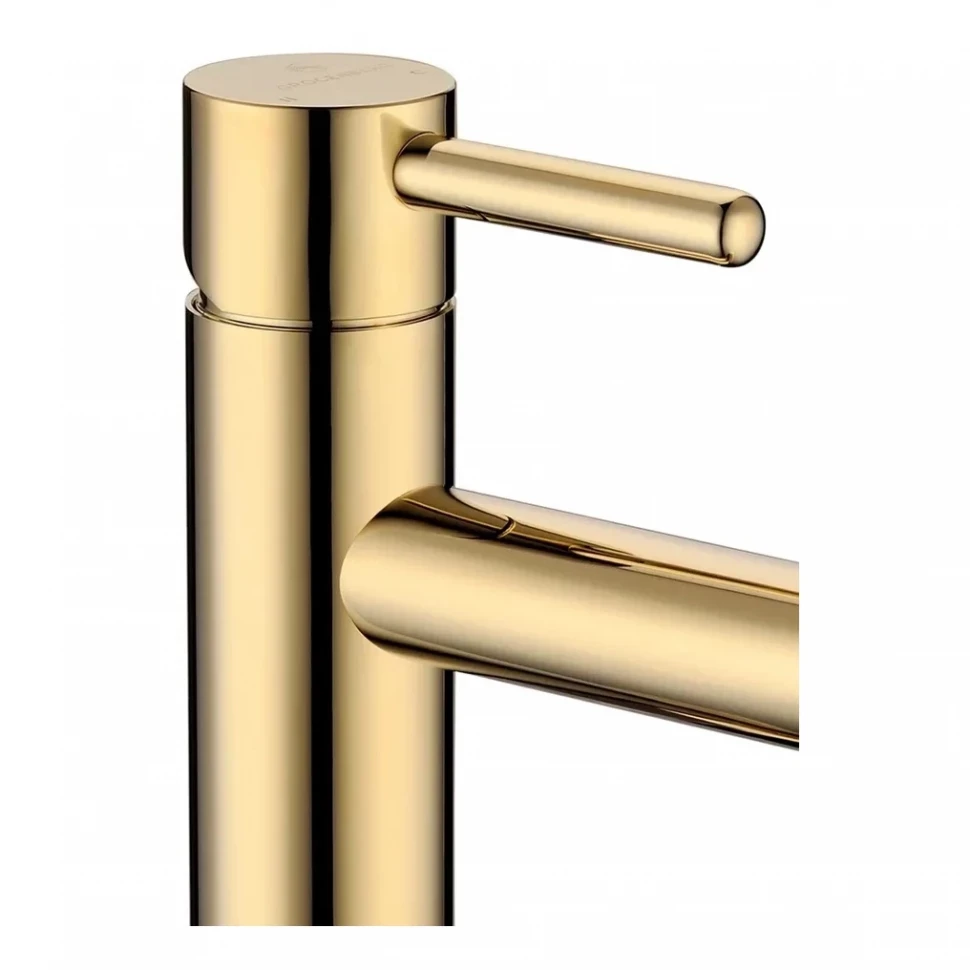 Смеситель для раковины стандартный Grocenberg GB2099, золото глянец