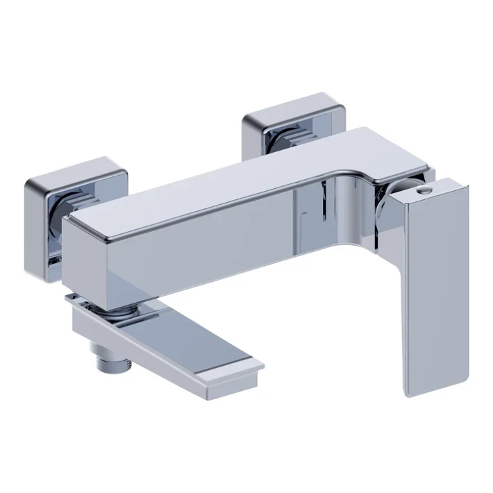 Смеситель для ванны с ручным душем Grocenberg GB8008, хром