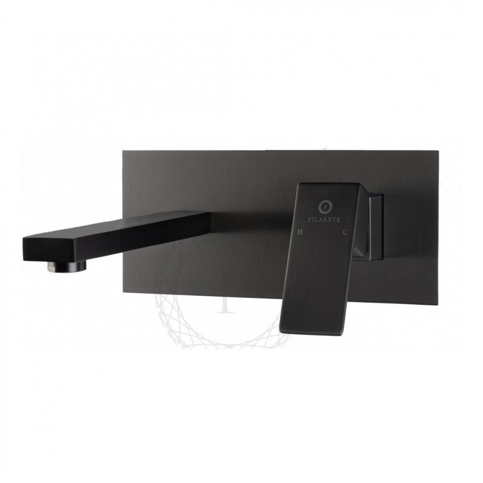 Смеситель для раковины FILARETE Fing FL4040, графит