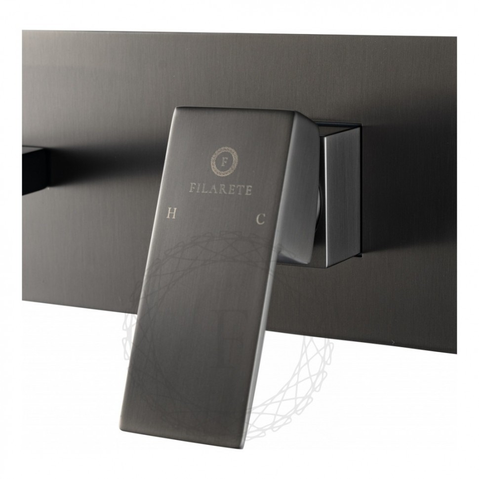 Смеситель для раковины FILARETE Fing FL4040, графит