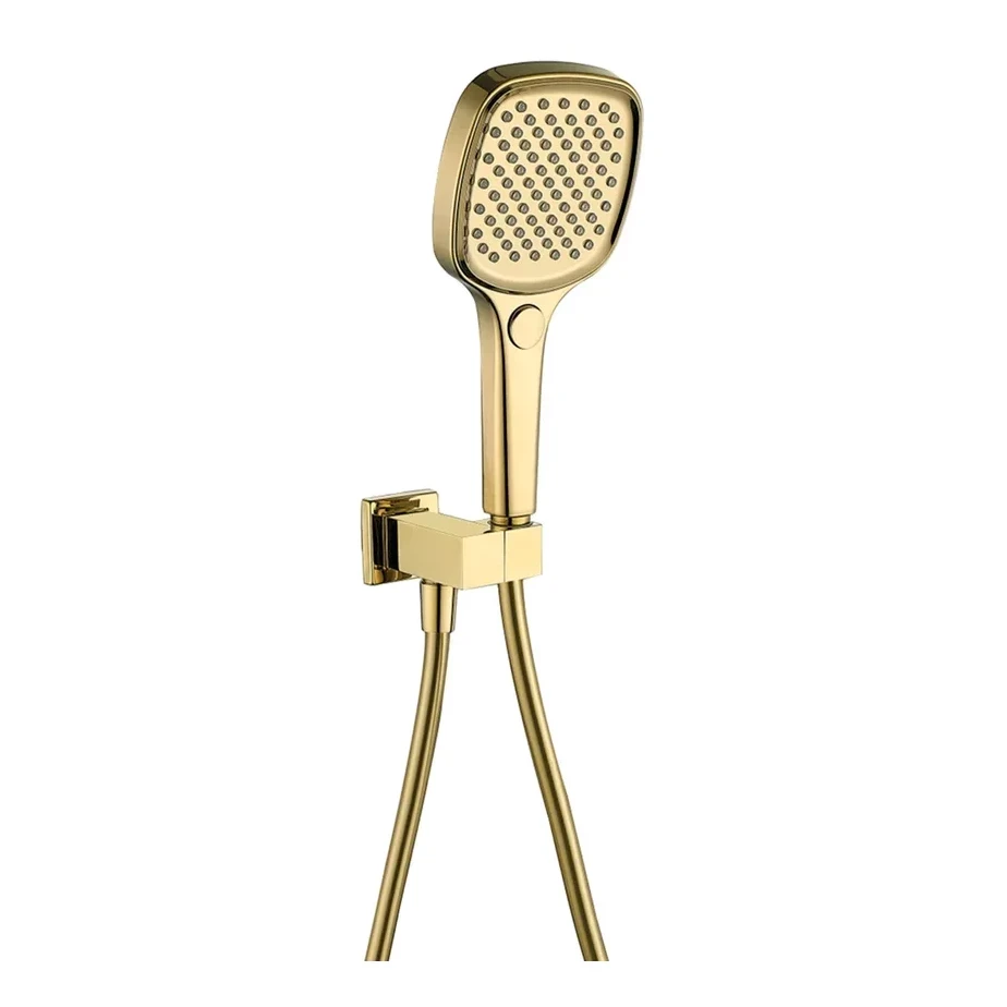 Душевая система скрытого монтажа Grocenberg GB5040, золото глянец