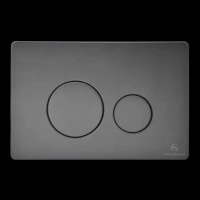 Инсталляция для унитаза с кнопкой для смыва Grocenberg GS3050-KM3090BG, графит