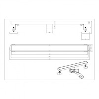 Трап для душа Grocenberg T600, графит