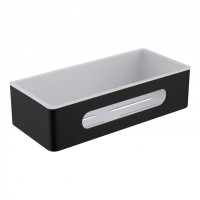 Полка Grocenberg AC0081BL, черный матовый Полка Grocenberg AC0081BL, черный матовый