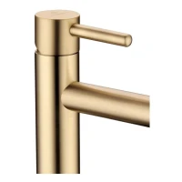 Смеситель для раковины стандартный Grocenberg GB2099, матовое золото