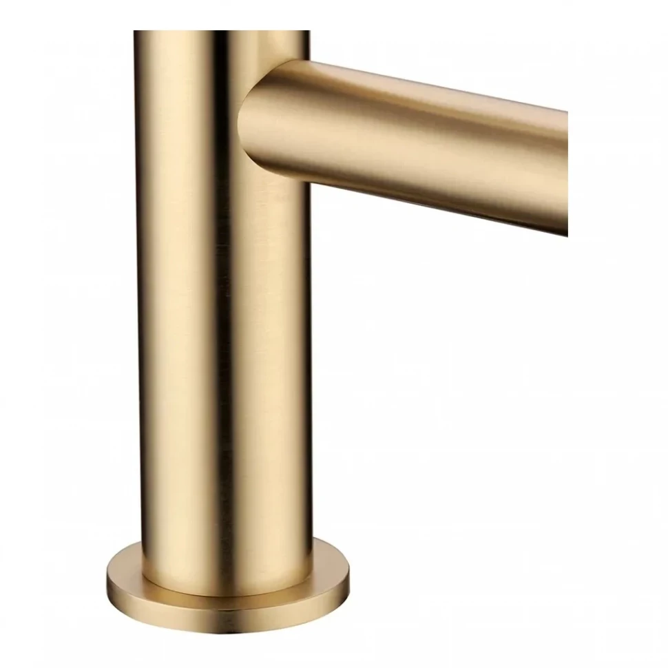 Смеситель для раковины стандартный Grocenberg GB2099, матовое золото