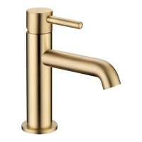 Смеситель для раковины стандартный Grocenberg GB2099, матовое золото