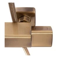 Душевая система с термостатом Hansberge H5085, бронза