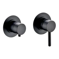 Душевая система скрытого монтажа Grocenberg GB5090, черный матовый