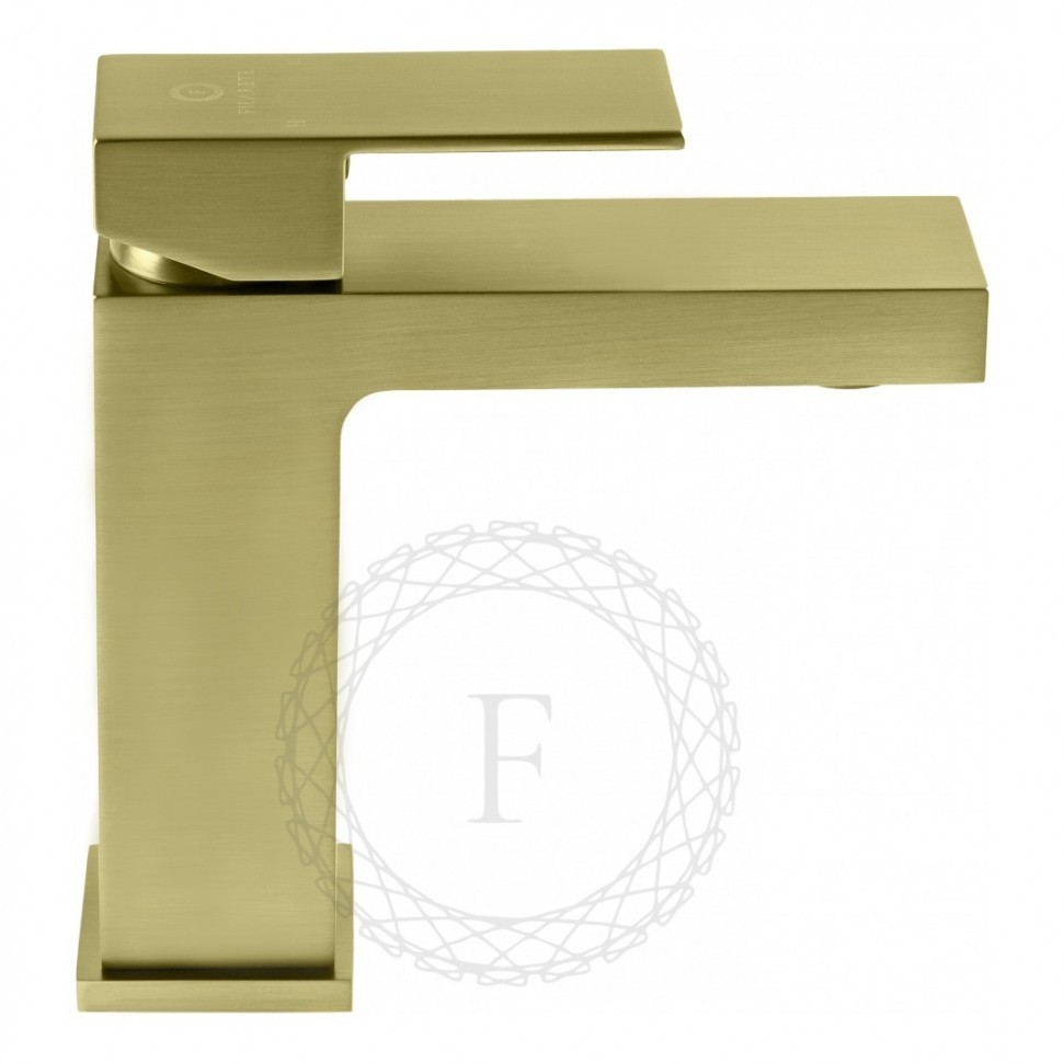 Смеситель для раковины FILARETE Fing FL5040, матовое золото
