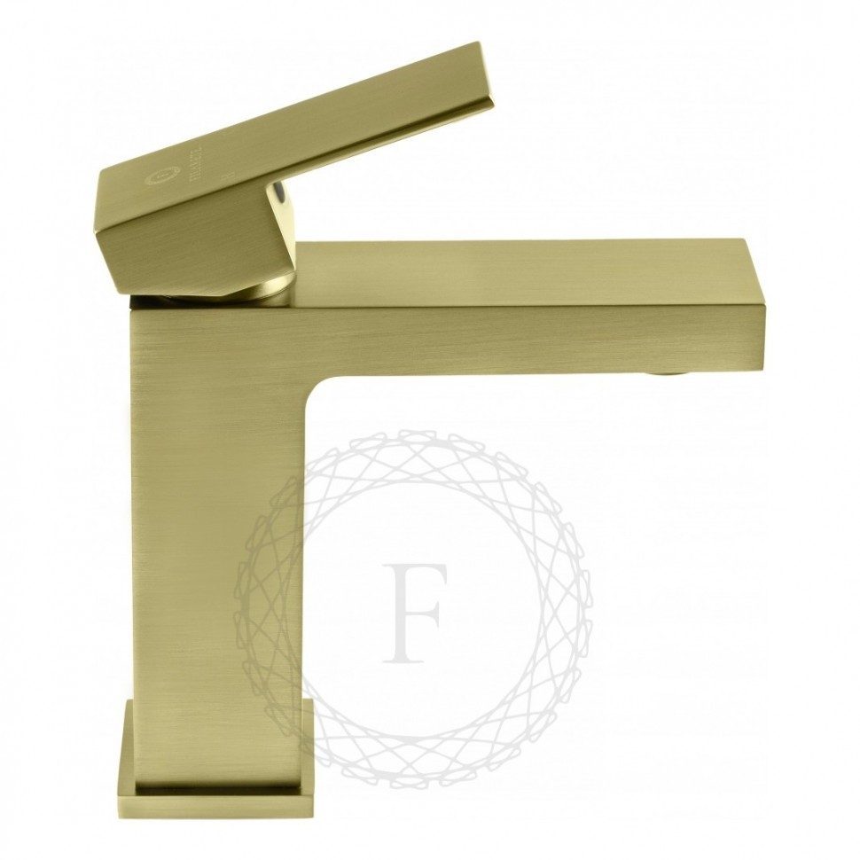 Смеситель для раковины FILARETE Fing FL5040, матовое золото