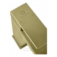 Смеситель для раковины FILARETE Fing FL5040, матовое золото
