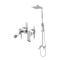 Душевая система Hansberge H5077, хром