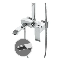 Душевая система Hansberge H5077, хром