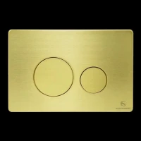 Инсталляция для унитаза с кнопкой для смыва Grocenberg GS3050-KM3090MG, матовое золото