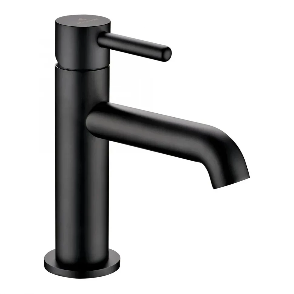 Смеситель для раковины стандартный Grocenberg GB2099, черный матовый