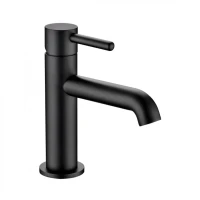 Смеситель для раковины стандартный Grocenberg GB2099, черный матовый