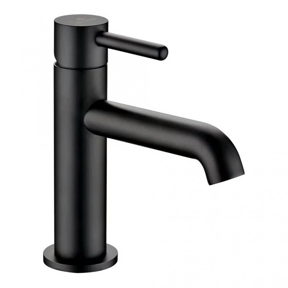 Смеситель для раковины стандартный Grocenberg GB2099, черный матовый