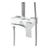 Душевая система Hansberge H5077, белый/хром