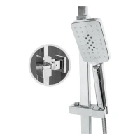 Душевая система Hansberge H5077, белый/хром