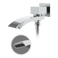 Душевая система скрытого монтажа Hansberge H6077, хром