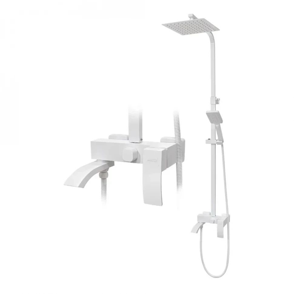 Душевая система Hansberge H5077, белый