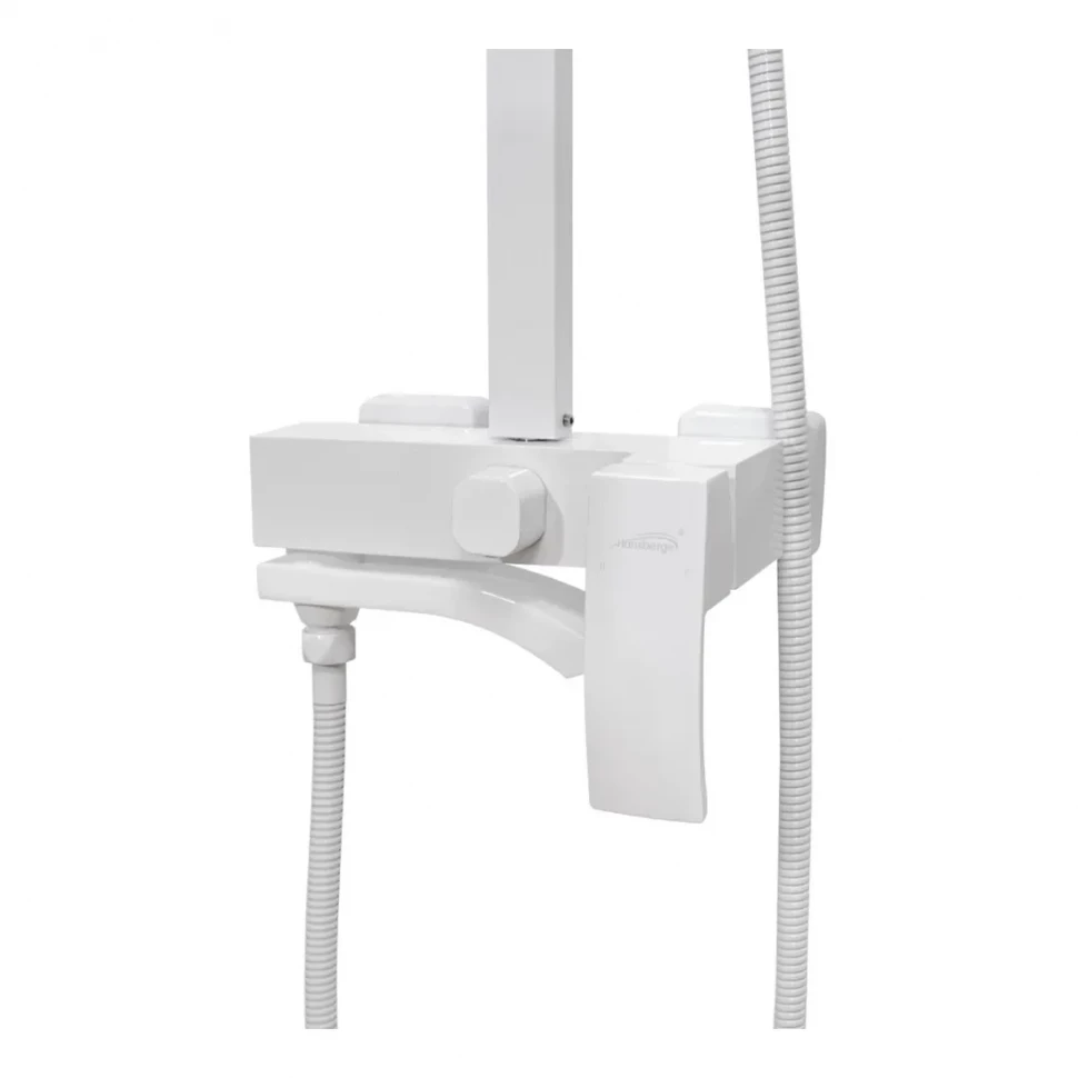Душевая система Hansberge H5077, белый