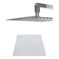 Душевая система скрытого монтажа Hansberge H6077, белый/хром