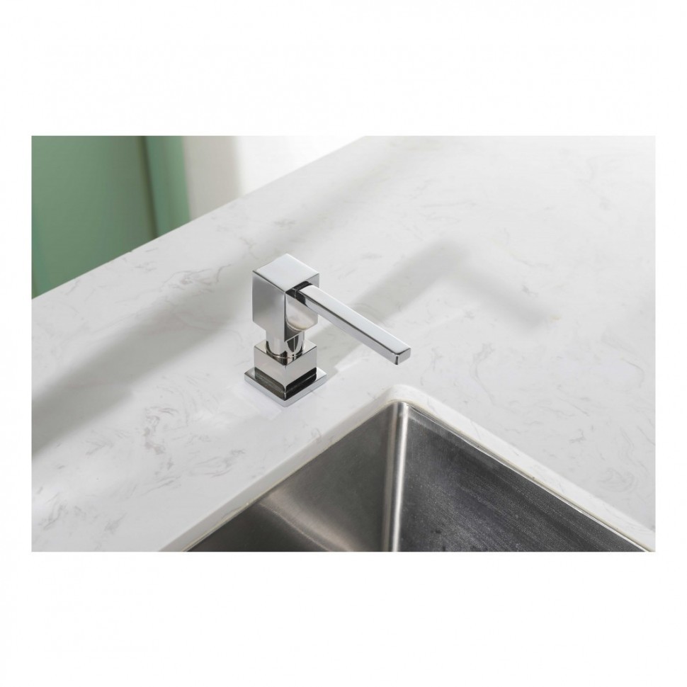 Дозатор для мыла Grocenberg AC0033, хром Дозатор для мыла Grocenberg AC0033, хром