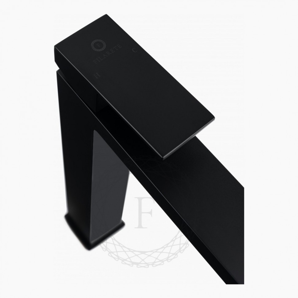 Смеситель для раковины FILARETE Fing FL6040, черный матовый