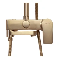 Душевая система Hansberge H5049, матовое золото