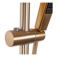 Душевая система Hansberge H5049, матовое золото