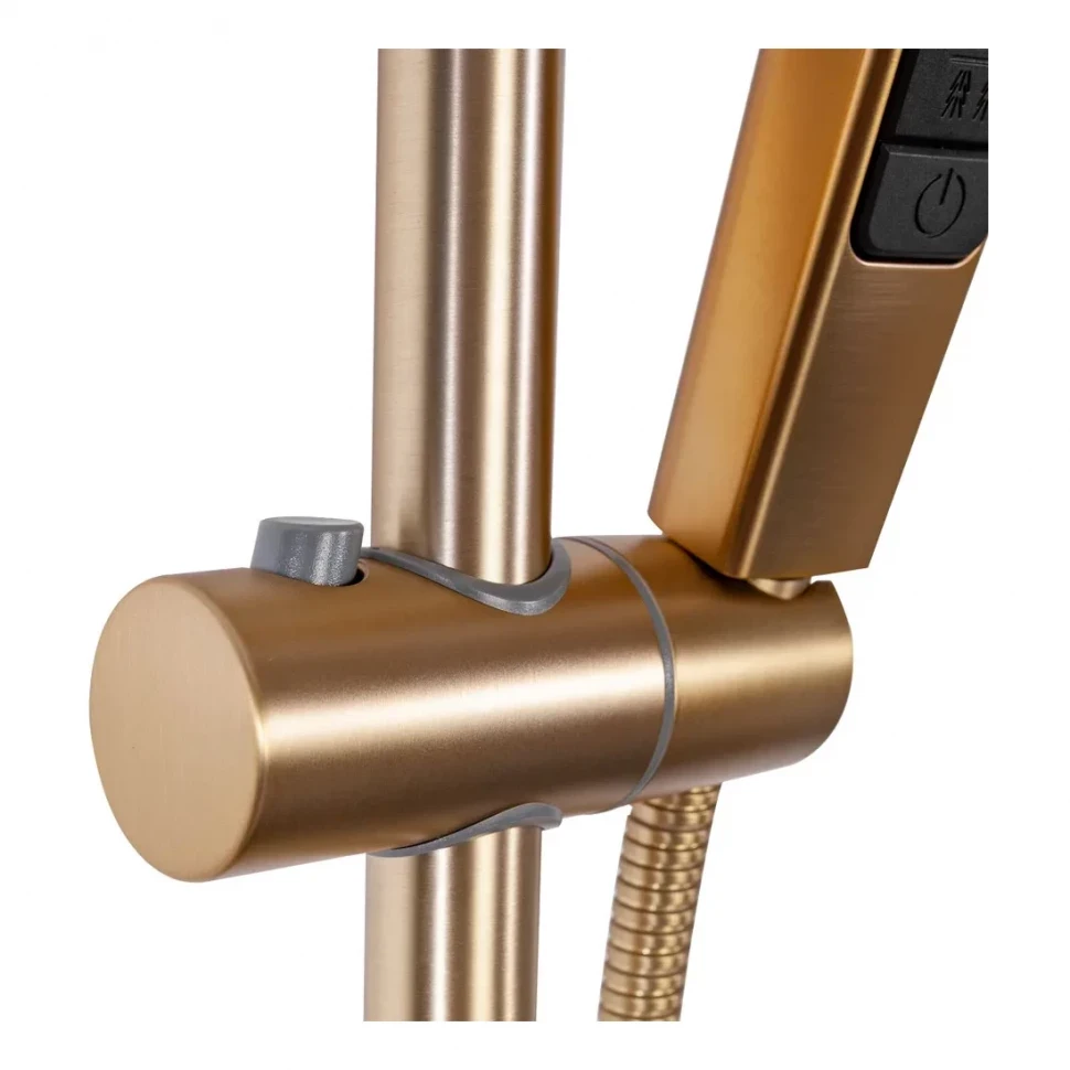 Душевая система Hansberge H5049, матовое золото