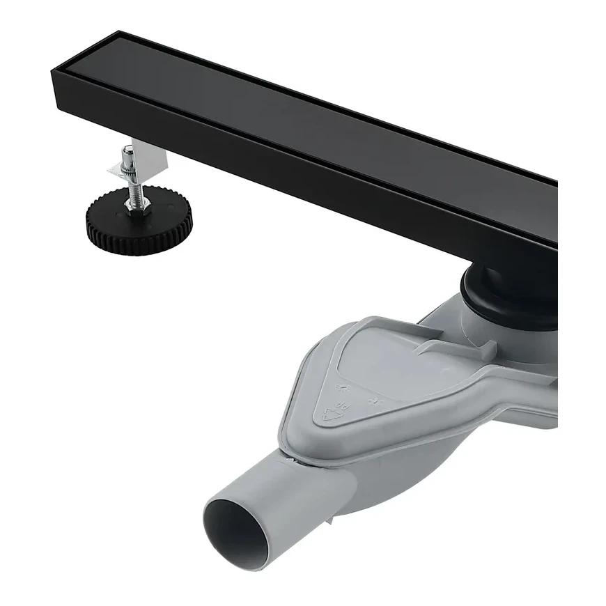 Трап для душа Grocenberg T700, черный матовый