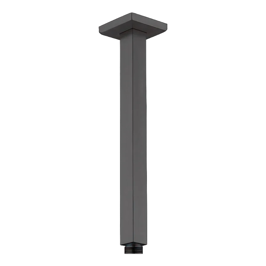 Кронштейн для верхнего душа из потолка Grocenberg GB038, черный матовый