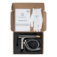 Смеситель для раковины FILARETE Retta FL5030, графит