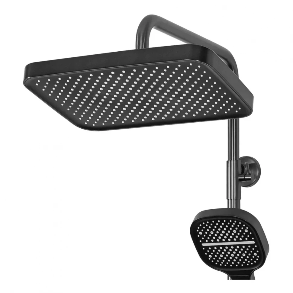 Душевая система Hansberge H5068, графит