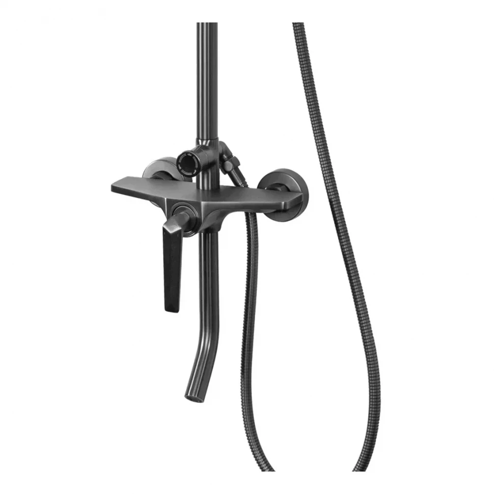 Душевая система Hansberge H5068, графит