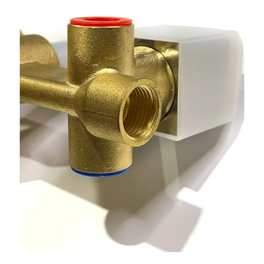 Душевая система скрытого монтажа Hansberge H6070, никель