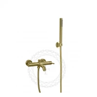 Смеситель для ванны с душем FILARETE Roun FL2120, матовое золото