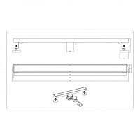 Трап для душа Grocenberg T800, графит