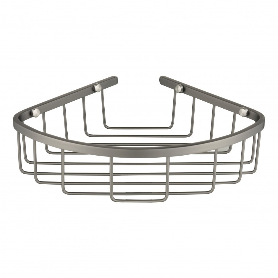 Полка корзина угловая Grocenberg AC0097BG, графит