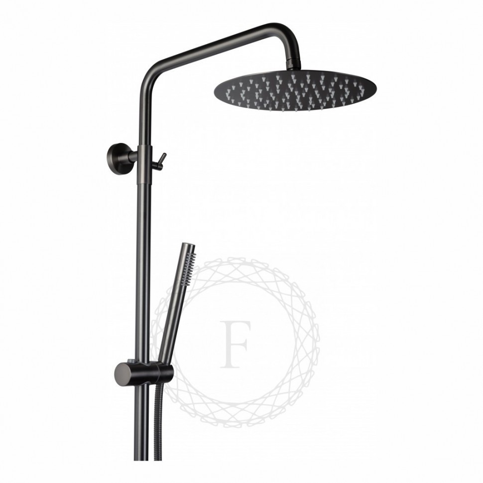 Душевая система FILARETE FL2050 с термостатом, графит