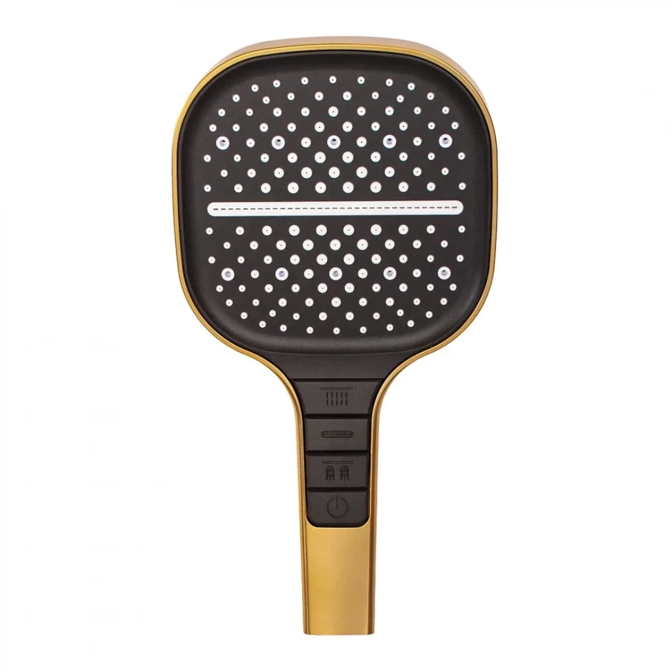 Душевая система скрытого монтажа Hansberge H6070, матовое золото