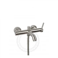 Смеситель для ванны с душем FILARETE Roun FL2120, никель